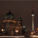Berliner Dom am Abend, 21.01.11