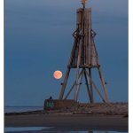 fast Blutmond an der Kugelbake, 06.09.25