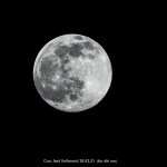 26.02.21 - 19:09 Uhr Cux, Vollmond