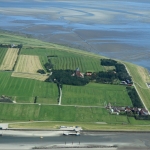 Neuwerk, Anleger, Wattwagenauffahrt 120726-081