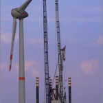 Windgeneratorenmontage