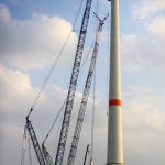 Windgeneratorenmontage